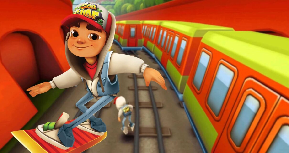 The browser version of the game on Poki looks different now :  r/subwaysurfers