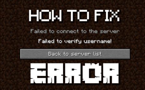 Failed to Verify Username: Minecraft Login Blues